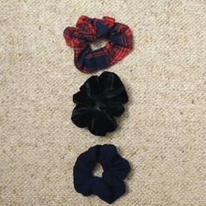 Retro Hair Scrunchies
